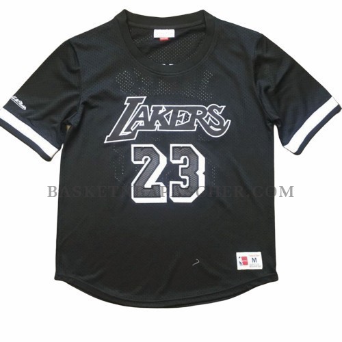 Maillot Manche Courte Los Angeles Lakers Lebron James Noir